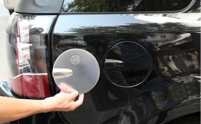 

ABS Chrome Car Diesel Gas Fuel Tank Cover Cap Trim 2007-2015 For Land Rover Freelander 2 Car Accessory Styling