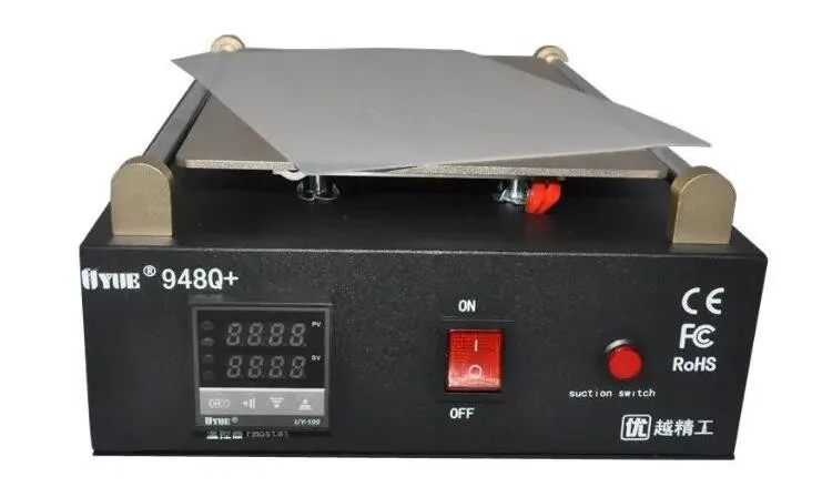 Uyue 948Q+ Built-in Mobile phone LCD Screen Separator Machine Max 11 inches Lens Glass Repair 3 d printer