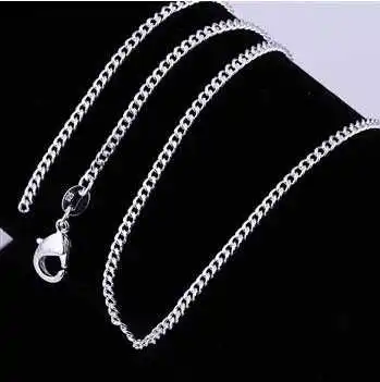 Free Shipping aliexpress silver plated chain 2M 16-24inch floating charms HBC002 Aliexpress : image Free Shipping aliexpress silver plated chain 2M 16-24inch floating charms HBC002 Aliexpress