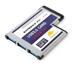Универсальный 3 порты Скрытая внутри адаптер выражая карты 54 мм 5 Гбит слот PCMCIA USB 3,0 хаб-конвертер Pro для ноутбука тетрадь PC