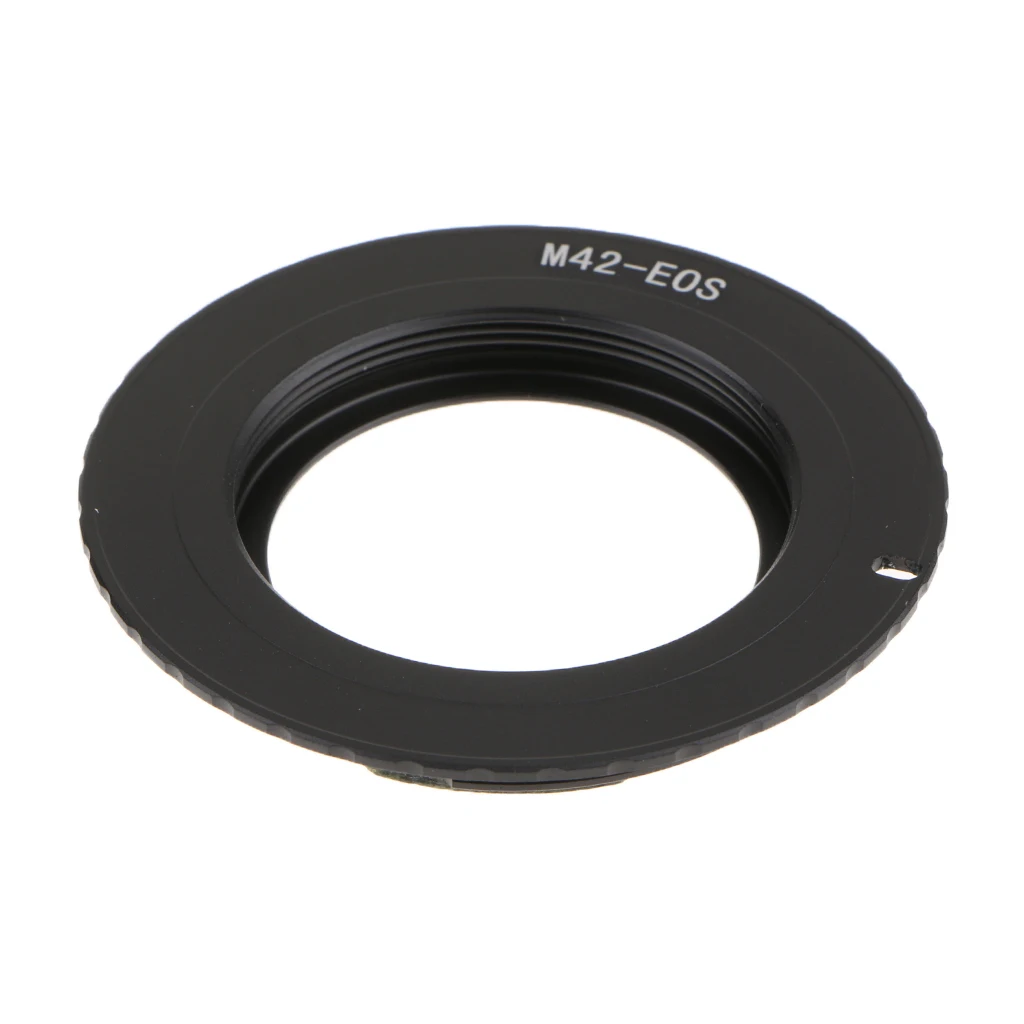 

M42 Chips Lens Adapter Ring for AF III to EOS EF Mount EMF Adaptor for Canon 550D 7D 5D -Black