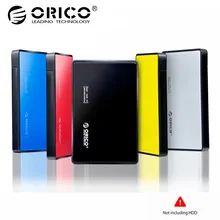 Orico HDD Enclosure 2.5 inch SATA to USB 3.0 SSD Adapter External Tool-Free HDD Case for 9.5mm & 7mm Hard Disk Drive Storage Box