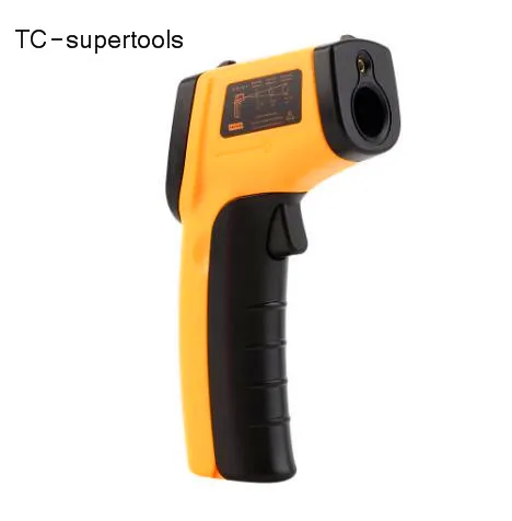 

Digital IR Infrared Thermometer Laser LCD Temperature Meter Gun Non-Contact Thermometer Benetech GM320 free shipping wholesale