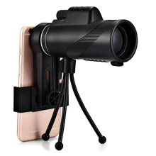 Beileshi 40x60 HD монокуляр стекло водонепроницаемый мини-Телескоп для съемки сотового телефона