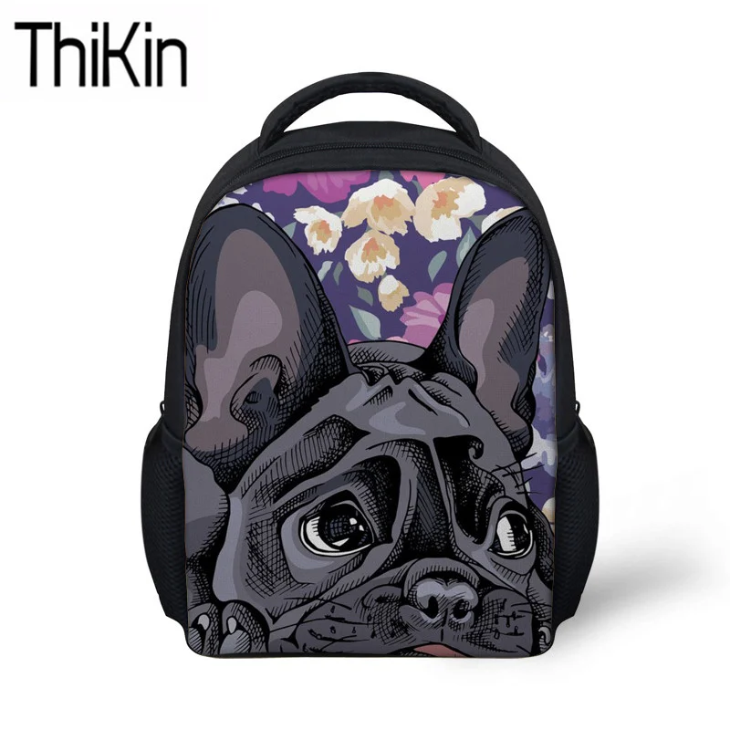 Drawstring Backpack French Bulldogs Xmas Christmas Dog Bags