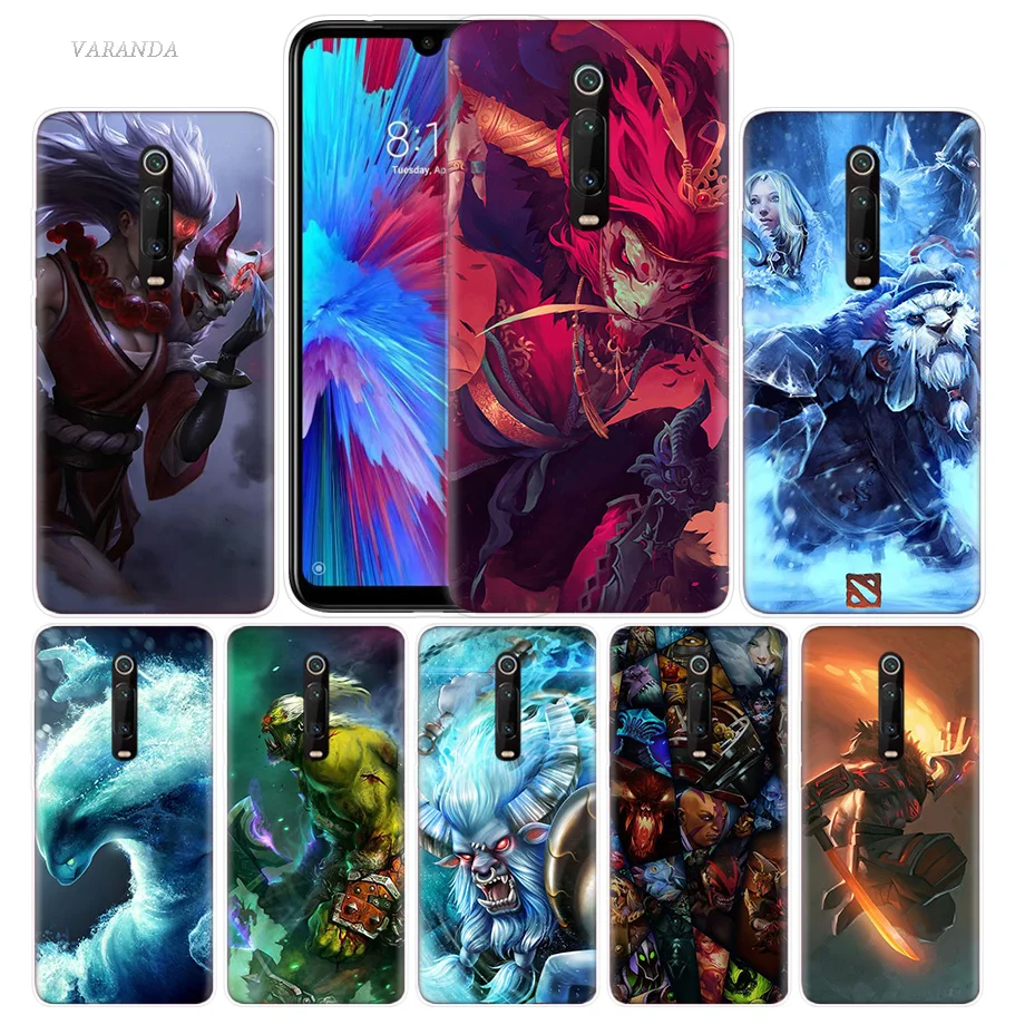 

Dota 2 Case for Xiaomi Redmi Note 7 7S K20 Y3 GO S2 6 6A 7A 5 Pro MI Play 9T A1 A2 8 Lite Poco F1 Silicone Funda Capa Phone Bags