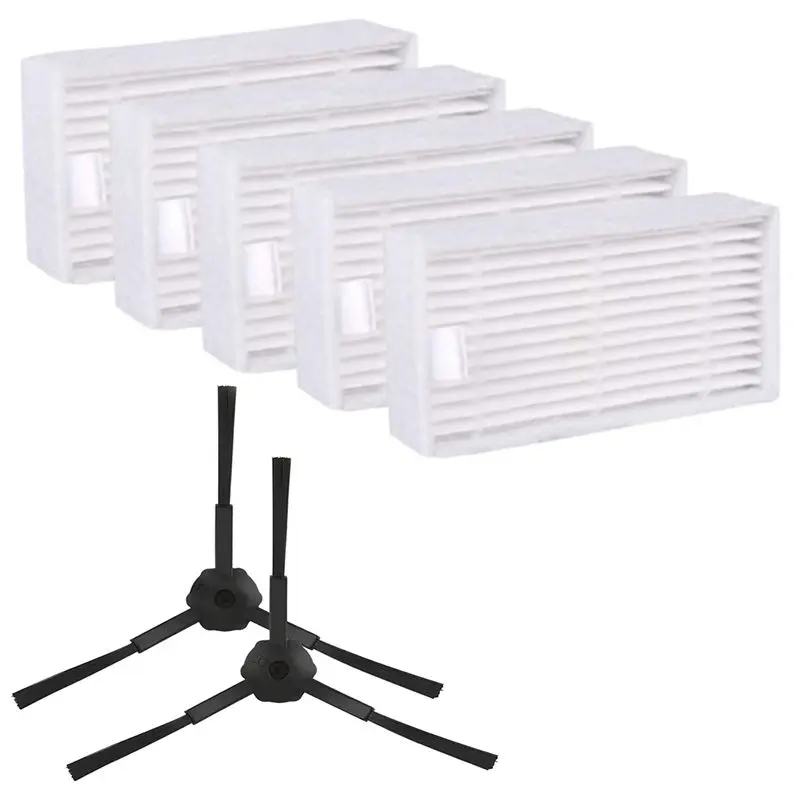 

Replacement Side Brushes Filters For Ilife V3 V3S V3S Pro Ilife V5 V5S V5S Pro Robot Vacuum Cleaner Replace Ilife Vacuum Filte