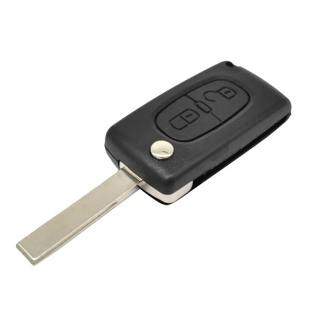 Для Peugeot 308 207 307 3008 5008 для Citroen C2 C3 C4 C5 C6 C8 Автомобильный ключ дистанционный флип