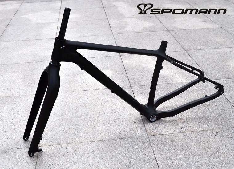 Perfect 26 ER * 18 inch UD carbon fat bike frame fork real thru axle 12*190mm snow beach bicycles fatbike frames cone tube forks parts 0 Perfect 26 ER * 18 inch UD carbon fat bike frame fork real thru axle 12*190mm snow beach bicycles fatbike frames cone tube forks parts 0