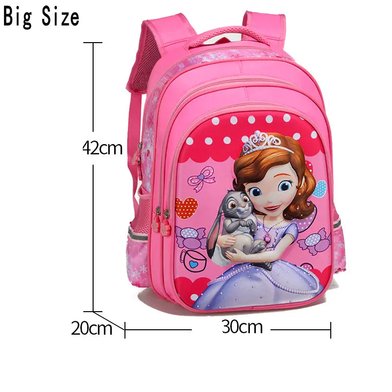 جديد أزياء الأميرة ظهره جراحة العظام الحقائب المدرسية للأطفال الفتيات الأطفال الابتدائية المدارس الابتدائية حقيبة كتب