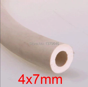 

4mm ID 7mm OD vacuumize tube Draw Vacuum rubber hose,rubber tube for vacuum chamber negative pressure vacuum exhaust block