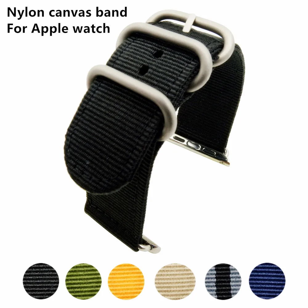 

Sport Silicone band strap for apple watch Nylon 44mm 40mm bracelet wrist band watch watchband For iwatch4 apple strap