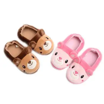 

Baby Home Bear Slipper Warm Soft Indoor Fashion Floor Slippers for Boy Girls Kids Cartoon Shoes Children Slippers