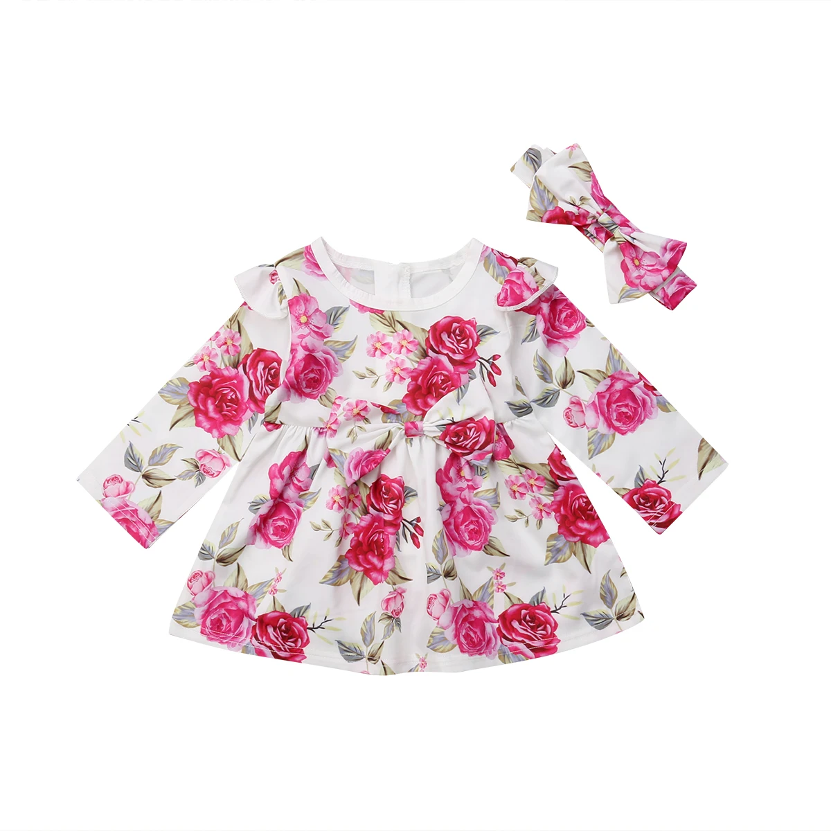 Emmababy 2018 Toddler Baby Kids Girl Long Sleeve Casual Princess Tutu