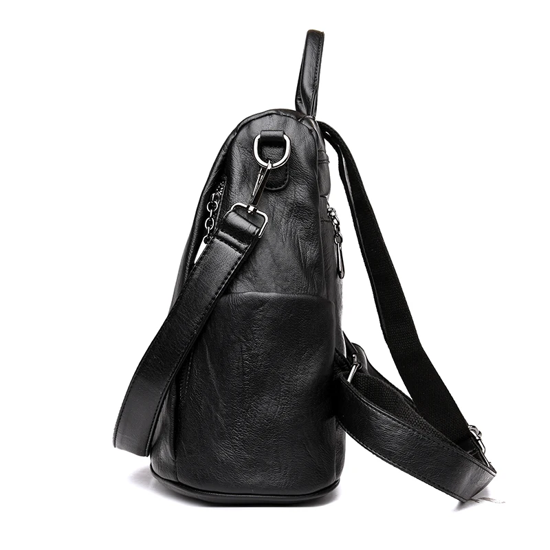 Moda 2018 mujeres mochila jóvenes cuero Vintage mochilas para adolescentes niñas mochila escolar mochila saco a dos Moda 2018 mujeres mochila jóvenes cuero Vintage mochilas para adolescentes niñas mochila escolar mochila saco a dos