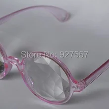 Прозрачные линзы очки-калейдоскопы для вечерние, музыкального фестиваля