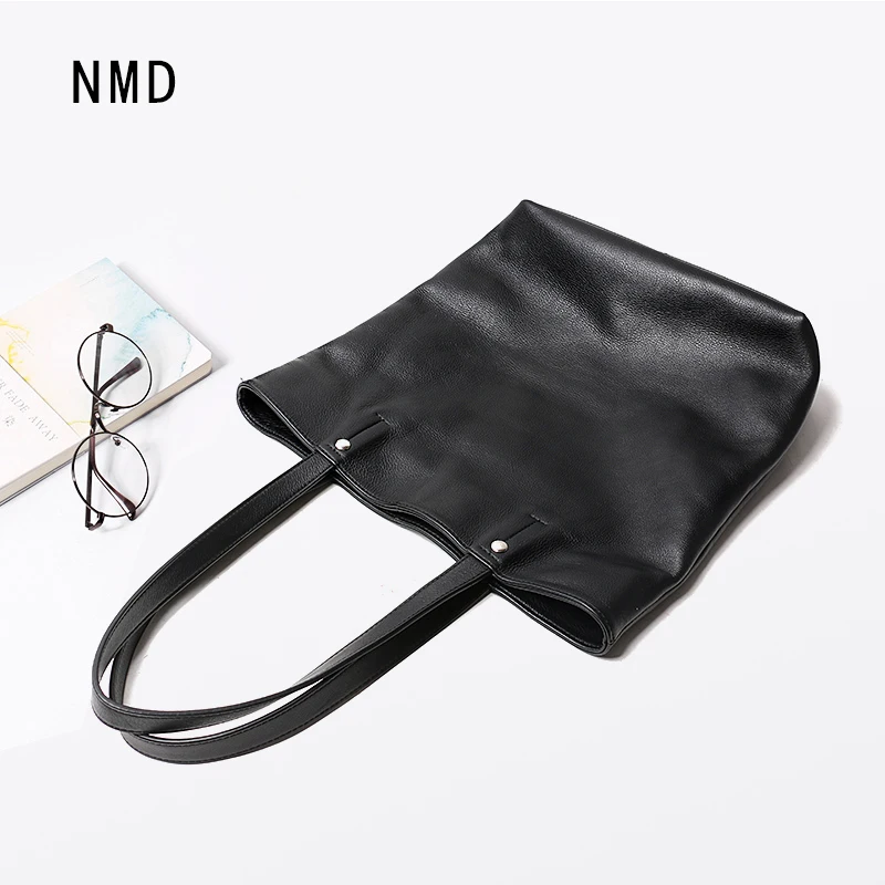 Épaule En Nmd À Sacs Femmes Cuirs De Black Qualité Véritable Cuir Marques Luxe Souple Main Bandoulière Célèbres TPPFE