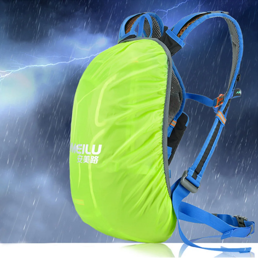 Cheap ANMEILU 18L Climbing Bags Cycling Bag Bicycle Backpack Hydration Sport Ultralight Hiking Pouch with Rain Cover casco ciclismo 4