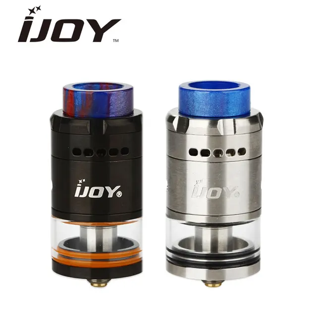 Оригинал ijoy rdta 5 танк 4 мл с смолы потека топ Заполнить с Регулируемой Системой Боковой и нижней Воздуха E-cig RTA AtomizerVape танк