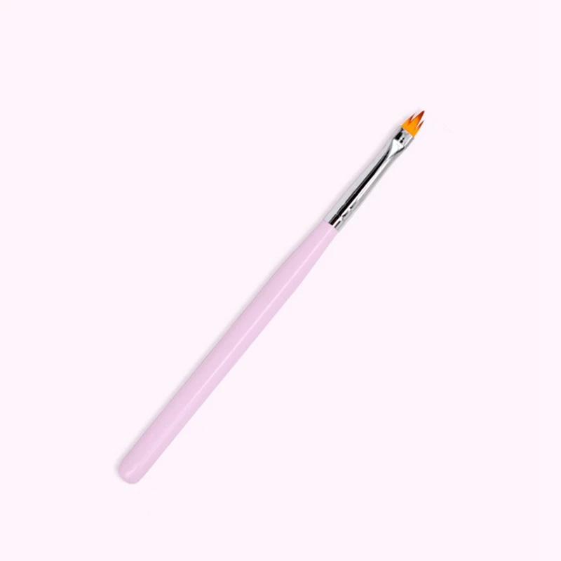 Mtssii пилообразный лепесток акриловая Форма в виде цветка французский дизайн ногтей набор кистей градиентный цвет 3D сделай сам рисунок карандаш для рисования