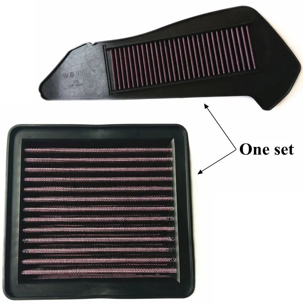 

Modified Motorcycle engin protect Washable Reuse High Air Flow Filter Filters Element Cleaner Yamaha XMAX X-MAX xmax 250 300