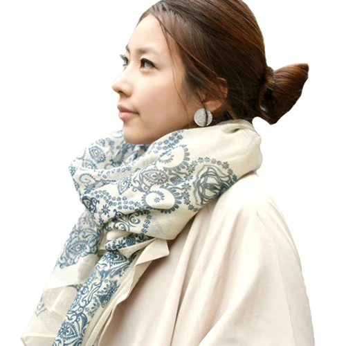 

NEW Women's fashion long big s scarf soft hot New Autumn Summer Shawl Retail/Wholesale 599U 6R3R