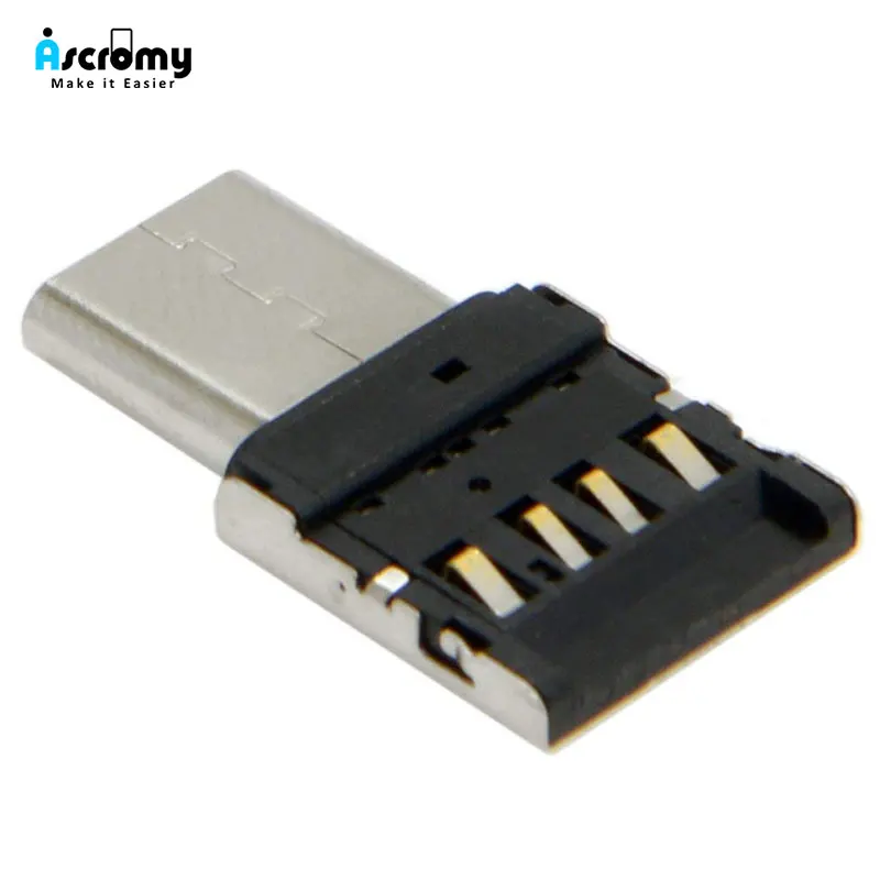 

Ascromy OTG Type-C Adapter For Xiaomi Mi 8 A2 Mi8 Huawei P20 Pro Mate 20 Lite One Plus 6 Oneplus 6t Type C to USB Cable Adapter