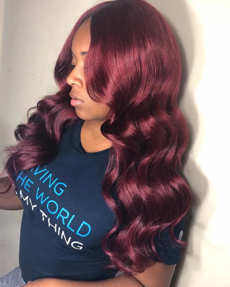red hair wig for black women 8_副本
