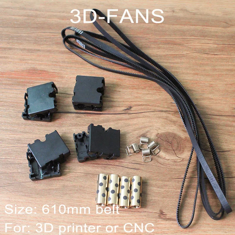 3D Printer Parts Ultimaker 2 UM2 DIY Original Injection Slider With Copper Sleeve Slider Block Spring