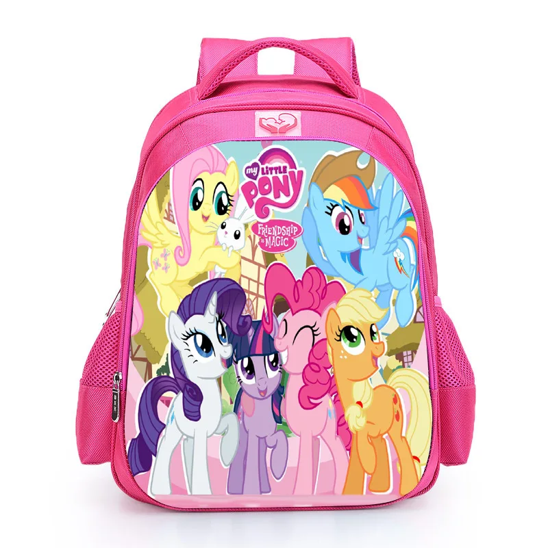 Мой маленький Единорог Пони Роза mochila para estudiantes escolar ninas ninos para|Школьные ранцы| |