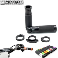 Universal7/" 22 мм CNC moto rcycle ручка руль enduro moto ручная ручка для Honda Yamaha Логотип BMW, suzuki Benelli
