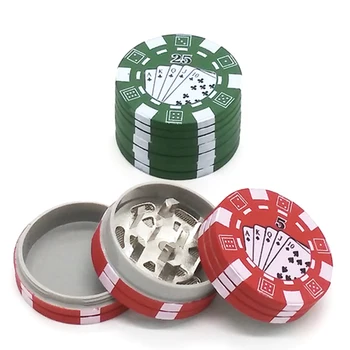 

Mini Manual Metal Tobacco Crusher Herb Spice Grinder Manual Smoke Grinders Replacement Chip Shape