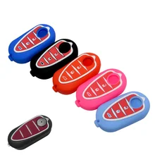 Silicone Case Car Key Fob Cover Shell Skin Protector For Alfa Romeo 159 Mito Giulietta GTA Folding Flip Remote Car Rubber Key