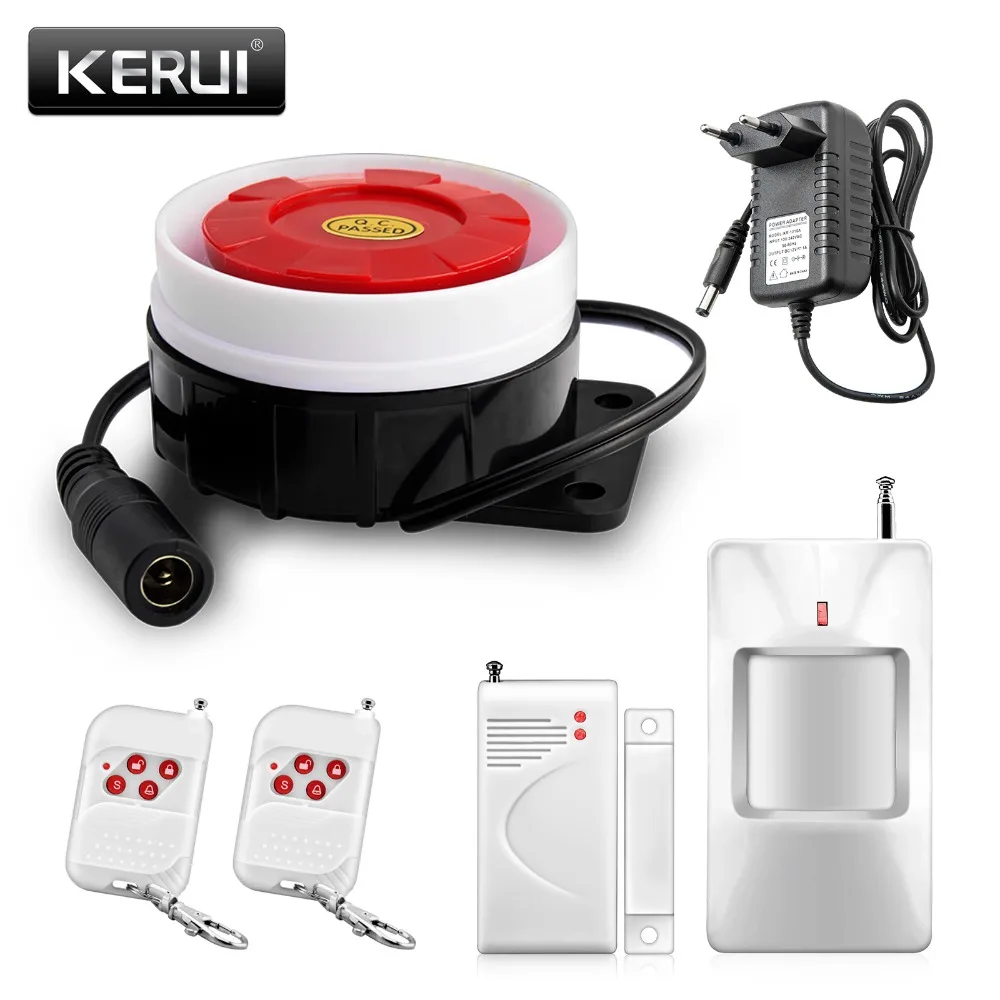 New simplest setting 433mhz sensor wireless urgrade home security