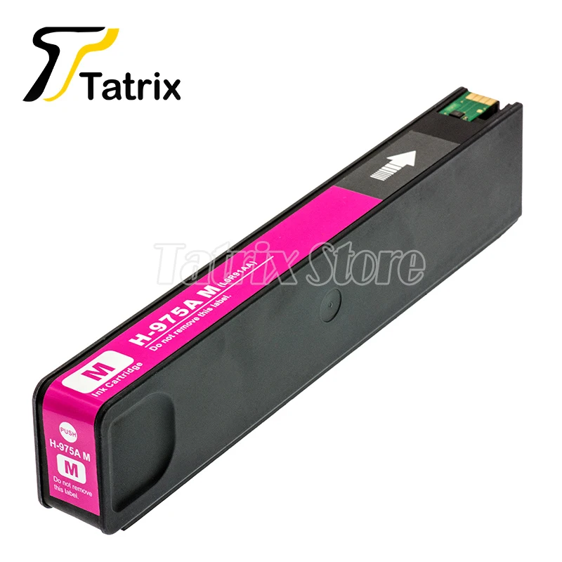 Tatrix полный набор чернил для hp 975 975A для hp 975 используется для PageWide 352dw 377dw dn 452dw 452dn 477dn 477dw 552dw 577z 577dw P55250dw