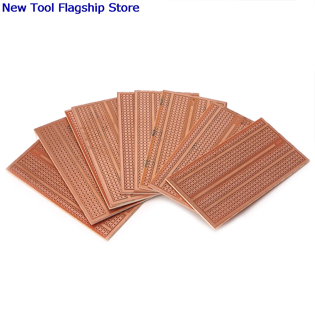 

10Pcs/set DIY Prototype Paper PCB Universal Experiment Matrix Circuit Board 5x9.5cm