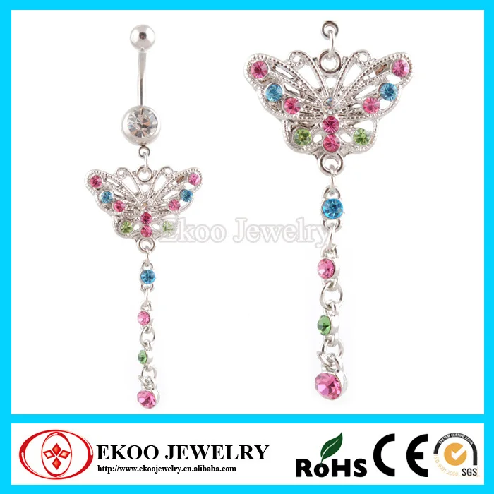 140314022YButterfly Kite Charming Charlies Piercing Belly Button Rings.jpg
