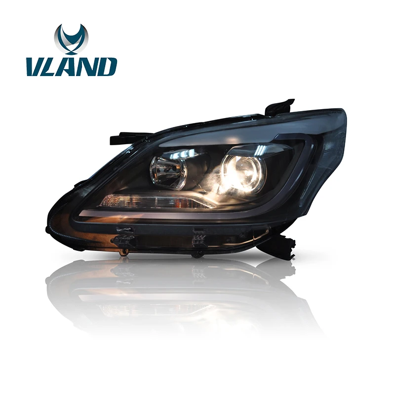VLAND Заводская Автомобильная фара для Innova светодиодный головной светильник 2012 2013 Innova головной светильник с DRL H7 биксеноновыми линзами