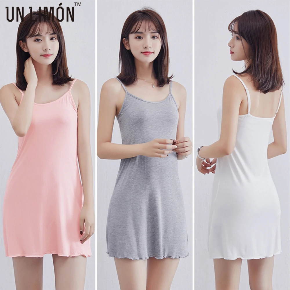 

UNLIMON Womens Summer Causal Dress Render Modal Midi Dress