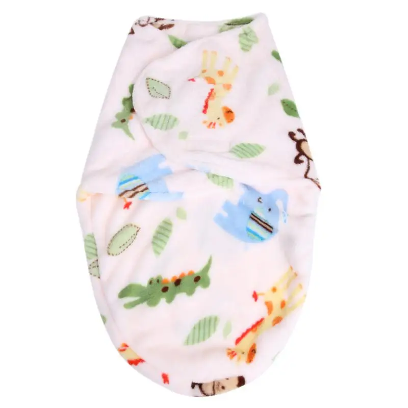 Ребенка пеленать Обёрточная бумага мягкий конверт для новорожденных Одеяло Пеленание спальный мешок