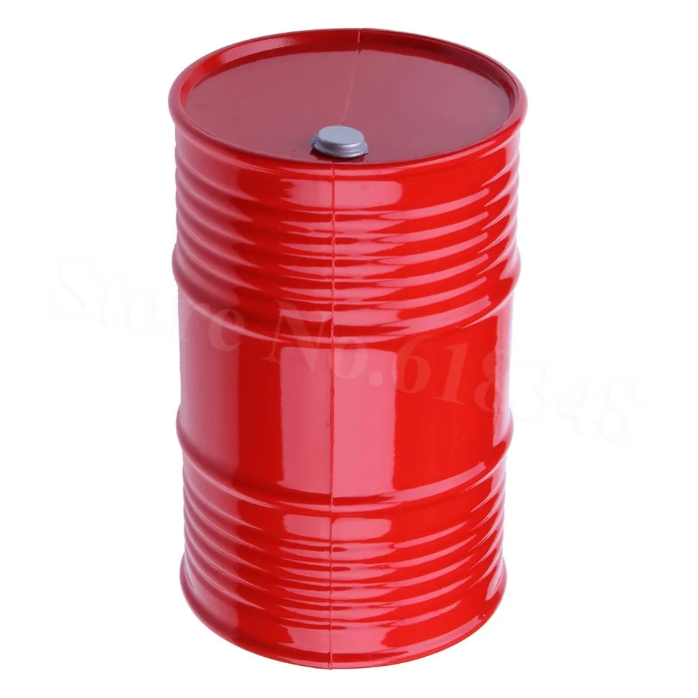 

1:10 RC Crawler Plastic Oil Drum Container for Axial SCX10 Traxxas Trx4 Redcat Everest Gen7 Pro TAMIYA CC01 RC4WD D90 D110 TF2