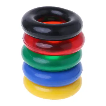 

Hand Strengthener Round Finger Resistance O Ring Hands Grip Fitness Gym Muscle Trainer Exercise Forearm Wrist Expander 40kg