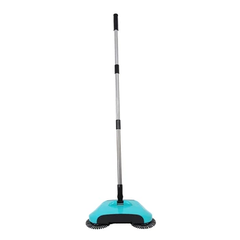

Stainless Steel Sweeping Machine Push Type Hand Push Magic Broom Dustpan Handle Household Cleaning Package Hand Push Sweeper M