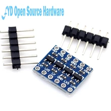 5 módulo bidirecional 5v do conversor do nível da lógica do iic i2c do canal 4 dos pces a 3.3v