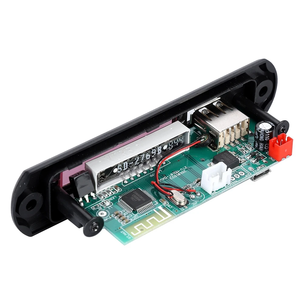 

MP3 Decoder Board BT 5.0 4 Colors Screen FM APE FLAC Decode Boards Module With Cable And Screw Plug