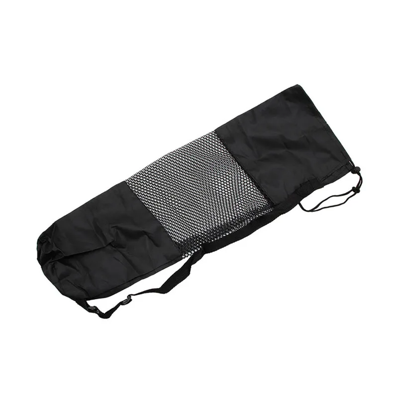 

Adjustable Strap Nylon Yoga Pilates Mat Carrier Bag Mesh Center Case