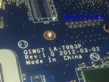 HOT IN RUSSIA NEW QIWG7 LA 7983P REV 1 0 FREE SHIPPING laptop motherboard for Lenovo