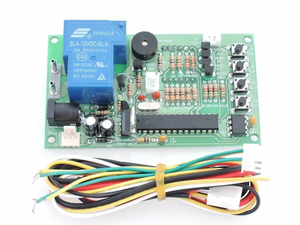 

[Sintron] CH-15 Timer Control Board Power Supply coin acceptor selector