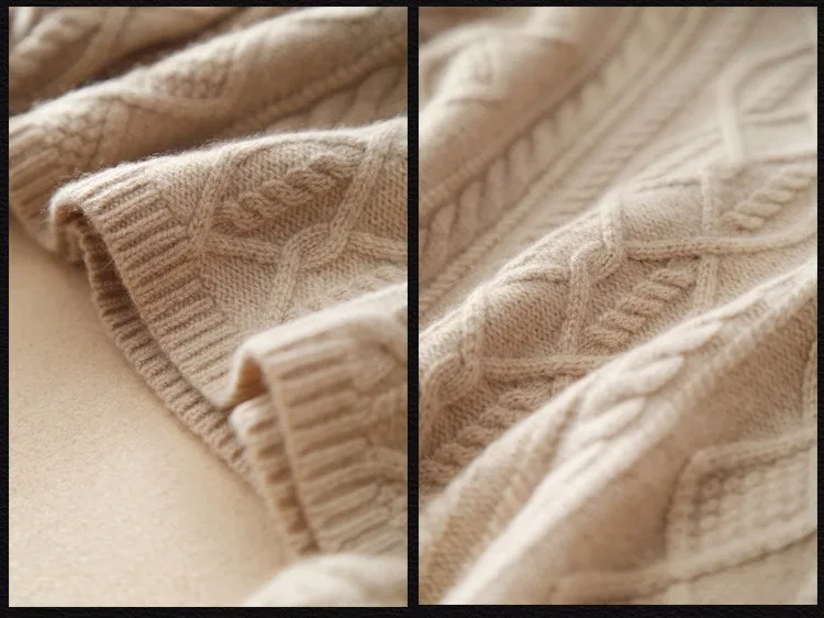 Smpevrg осень зима Повседневный толстый ретро твист шерсть короткий женский свитер водолазка с длинными рукавами модный вязаный кашемировый пуловер