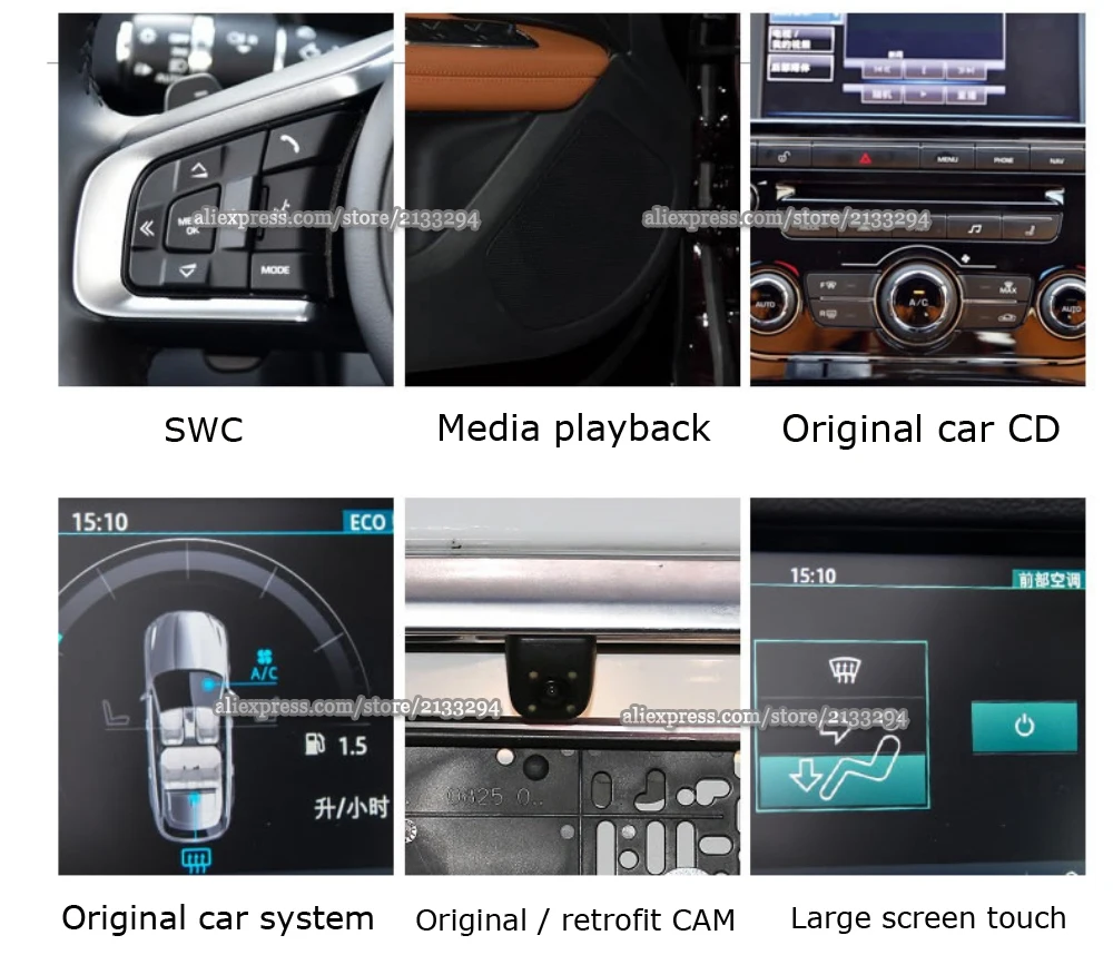 Excellent Liandlee 10.25Inch Android For Jaguar XE XEL X760 2015~2018 Stereo Tesla style Video Carplay Map GPS Navi Navigation Multimedia 14